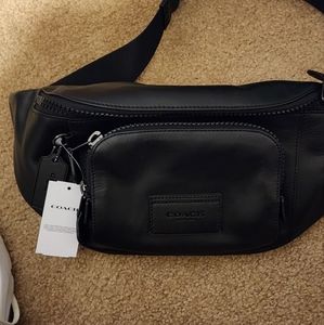 Coach leather belt bag/crossbody